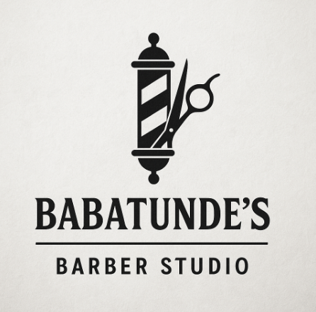 Babatunde's Barber Studio Logo